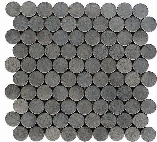 Mozaika Mosavit Circular negro 30x30 cm mat CIRCULARNE Mosavit