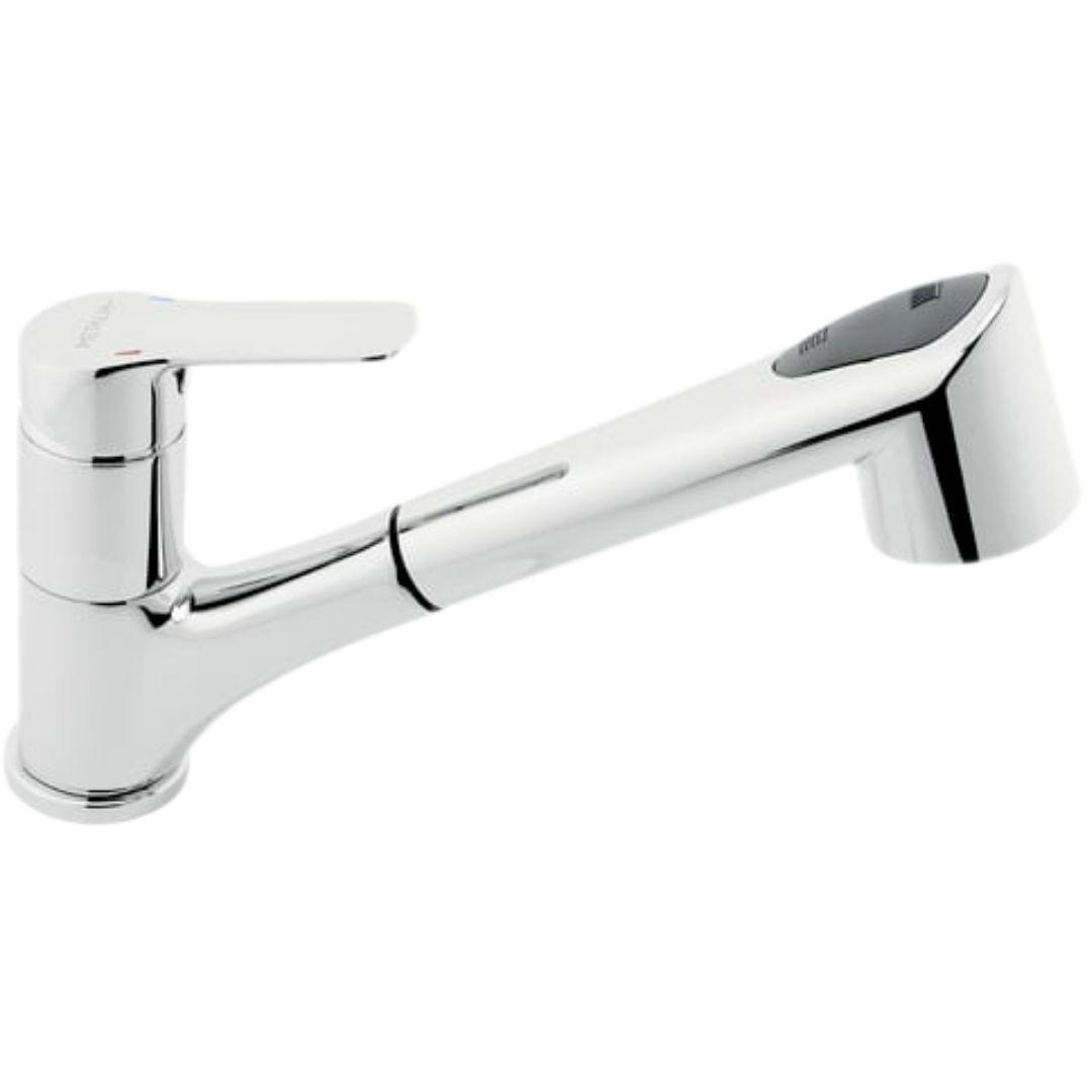 Novaservis Metalia 54 dřezová baterie s vytahovací sprškou chrom 54081