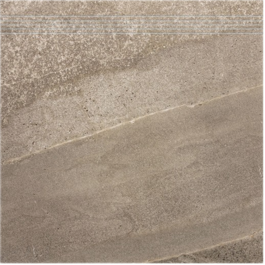 Schodovka Rako Random hnědá 60x60 cm mat DCP63677.1 Rako