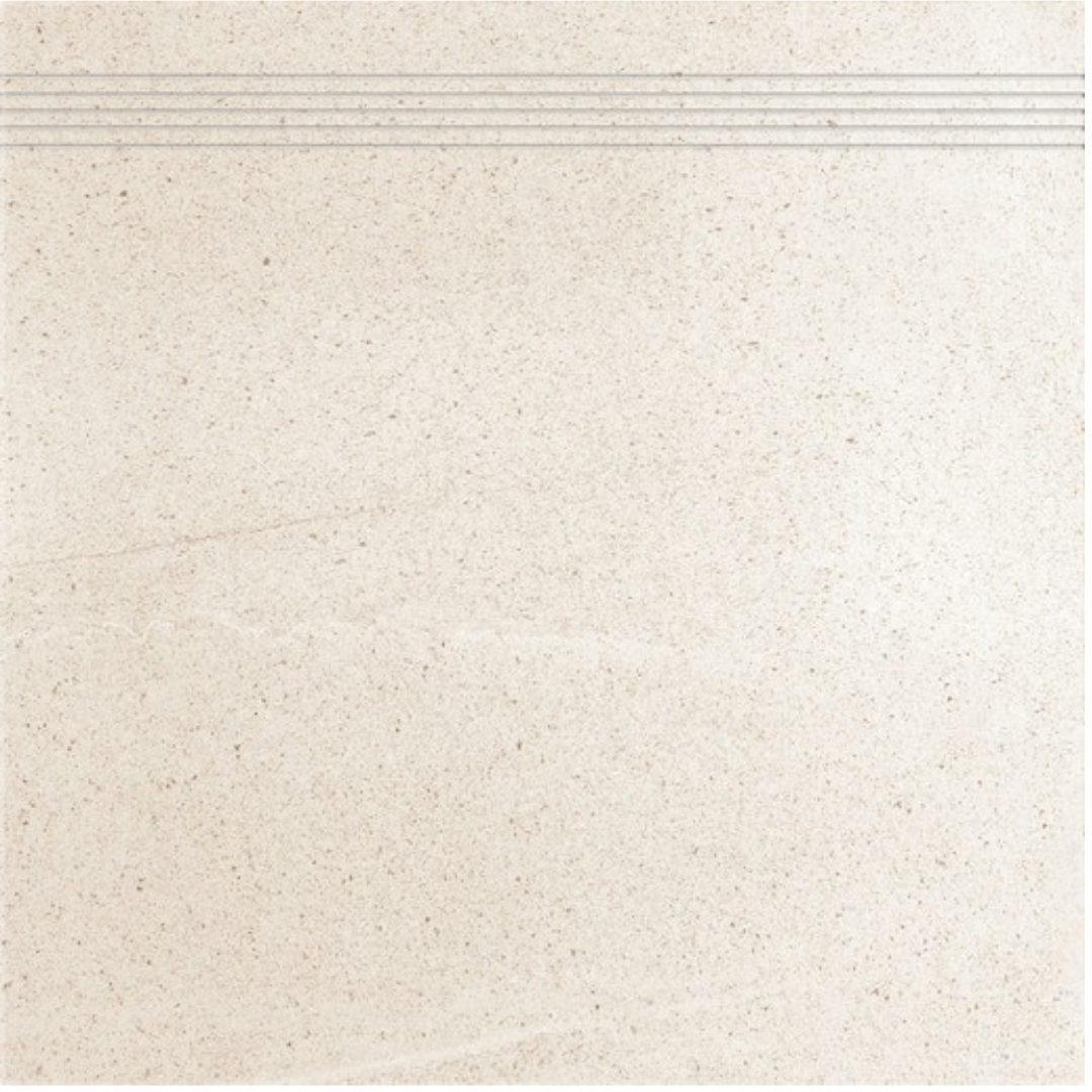 Schodovka Rako Random světle béžová 60x60 cm mat DCP63676.1 Rako