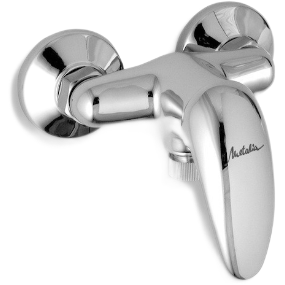 Sprchová baterie Novaservis Metalia 55 bez sprchového setu 100 mm chrom 55065/1.0 Novaservis