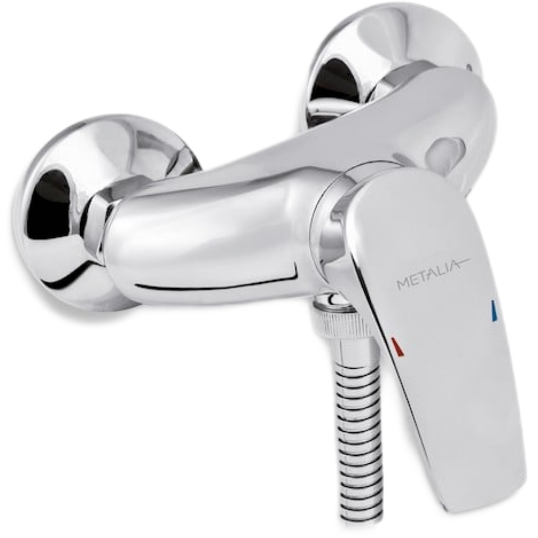 Sprchová baterie Novaservis Metalia 57 bez sprchového setu 100 mm chrom 57065/1.0 Novaservis
