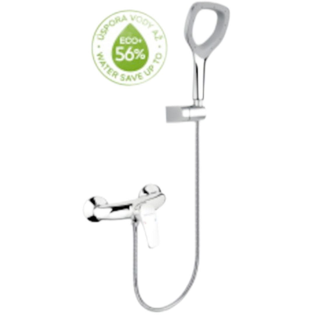 Sprchová baterie Novaservis Metalia ECO+ se sprchovým setem chrom 57060