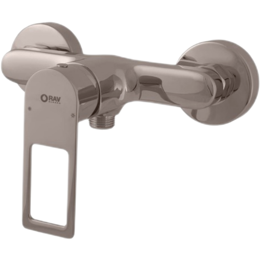 Sprchová baterie RAV SLEZÁK Nil bez sprchového setu 150 mm metal grey NL281.5MGL RAV SLEZÁK