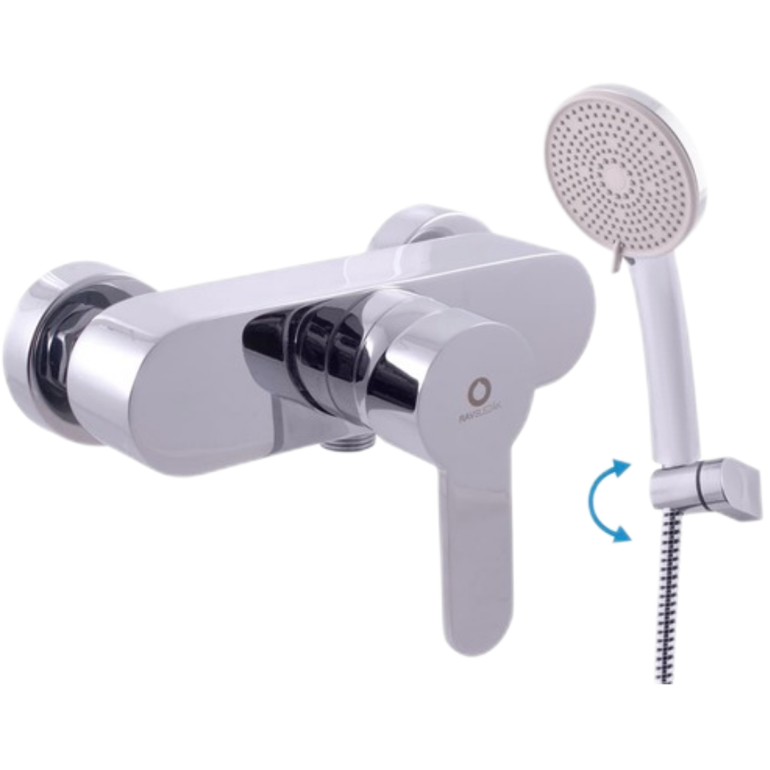 Sprchová baterie RAV SLEZÁK Zambezi se sprchovým setem 150 mm chrom ZA081.5/2 RAV SLEZÁK