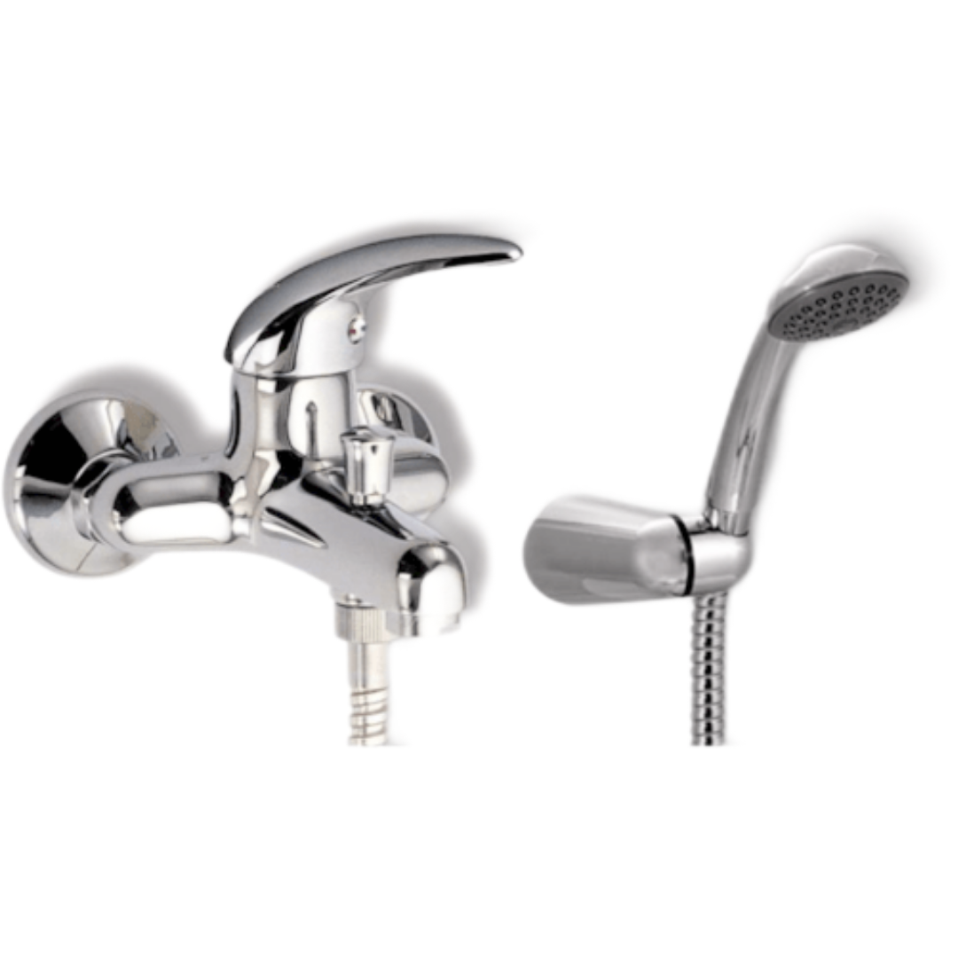 Vanová baterie Novaservis Metalia 55 se sprchovým setem 100 mm chrom 55024.0 Novaservis