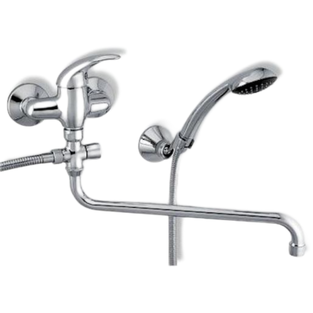 Vanová baterie Novaservis Metalia 55 se sprchovým setem 100 mm chrom 55075.0 Novaservis