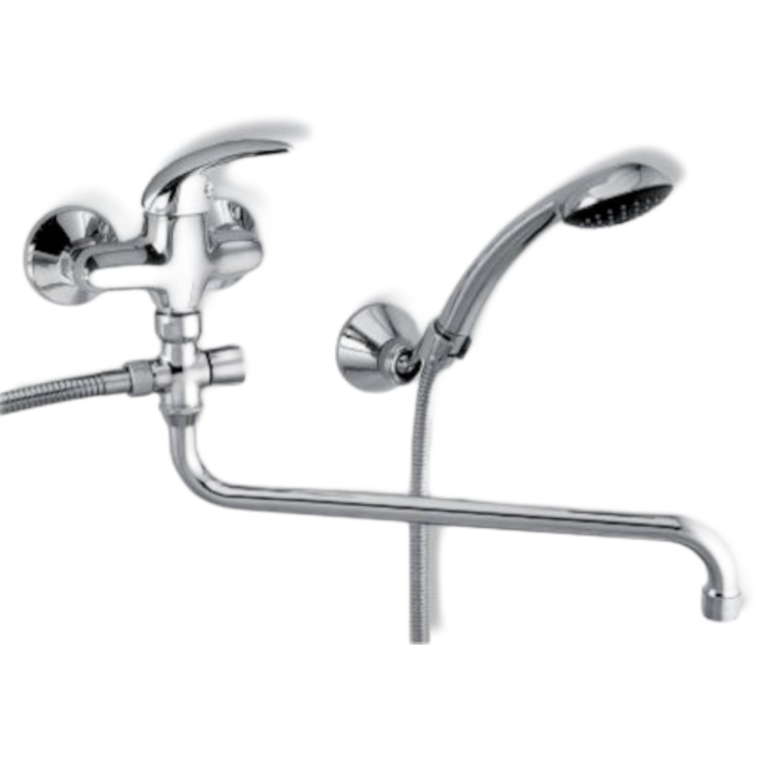 Vanová baterie Novaservis Metalia 55 se sprchovým setem 150 mm chrom 55071.0 Novaservis