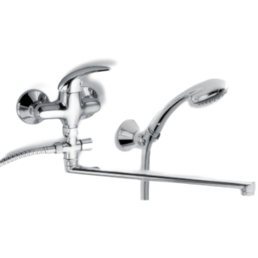 Vanová baterie Novaservis Metalia 55 se sprchovým setem 150 mm chrom 55072.0 Novaservis