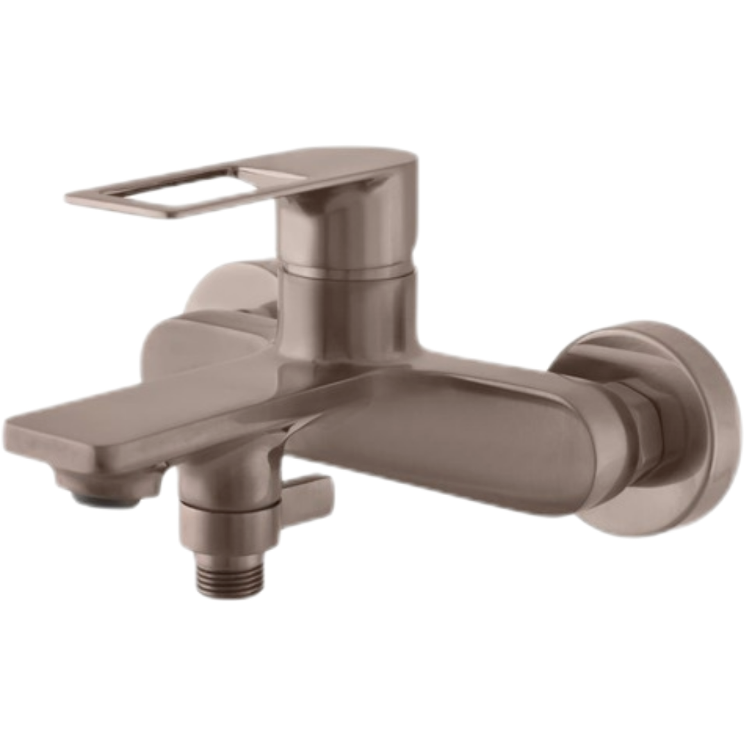 Vanová baterie RAV SLEZÁK Nil bez sprchového setu 150 mm kartáčovaná metal grey NL254.5MGK RAV SLEZÁK