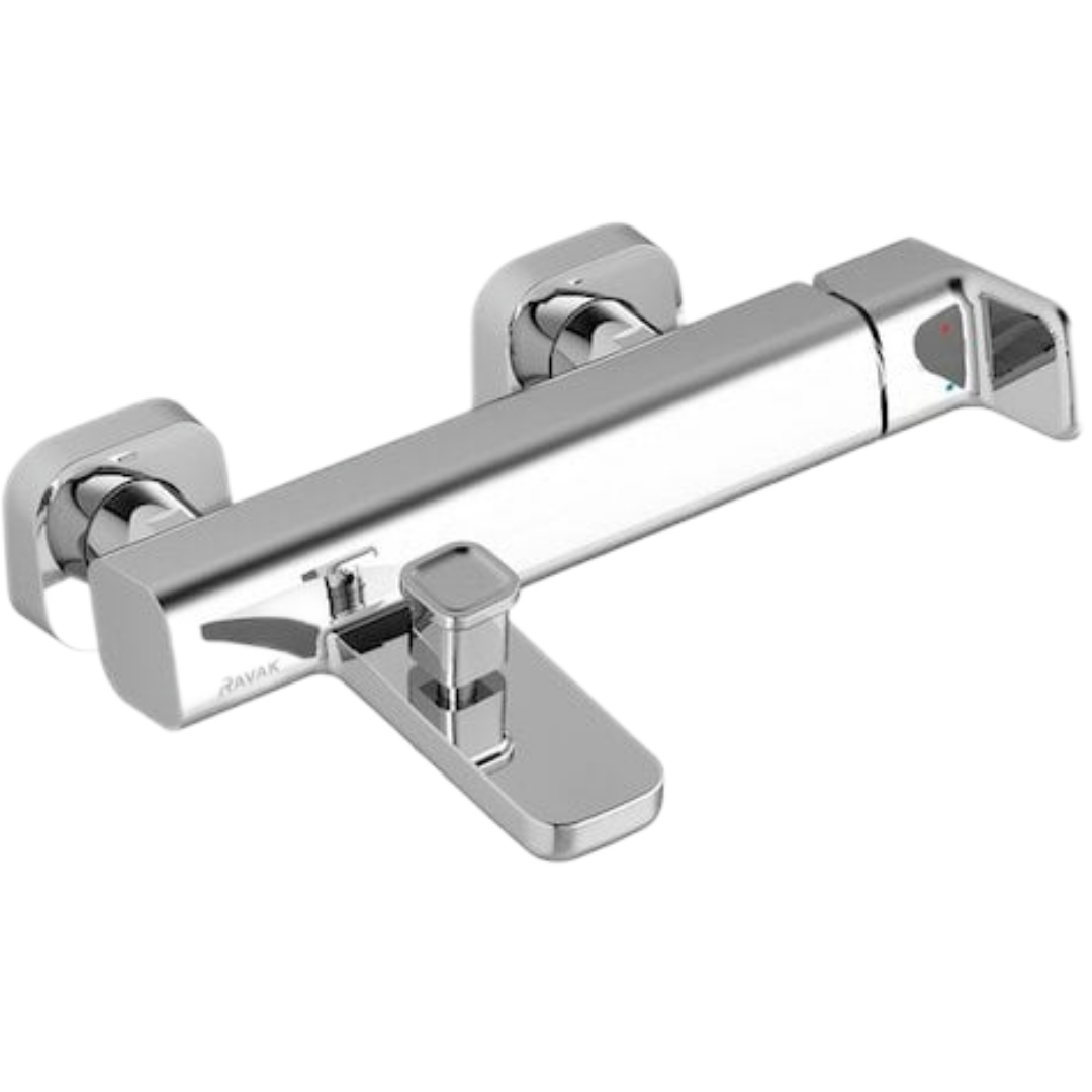 Vanová baterie Ravak 10° TD022.00150 bez sprchového setu 150 mm chrom X070065 Ravak