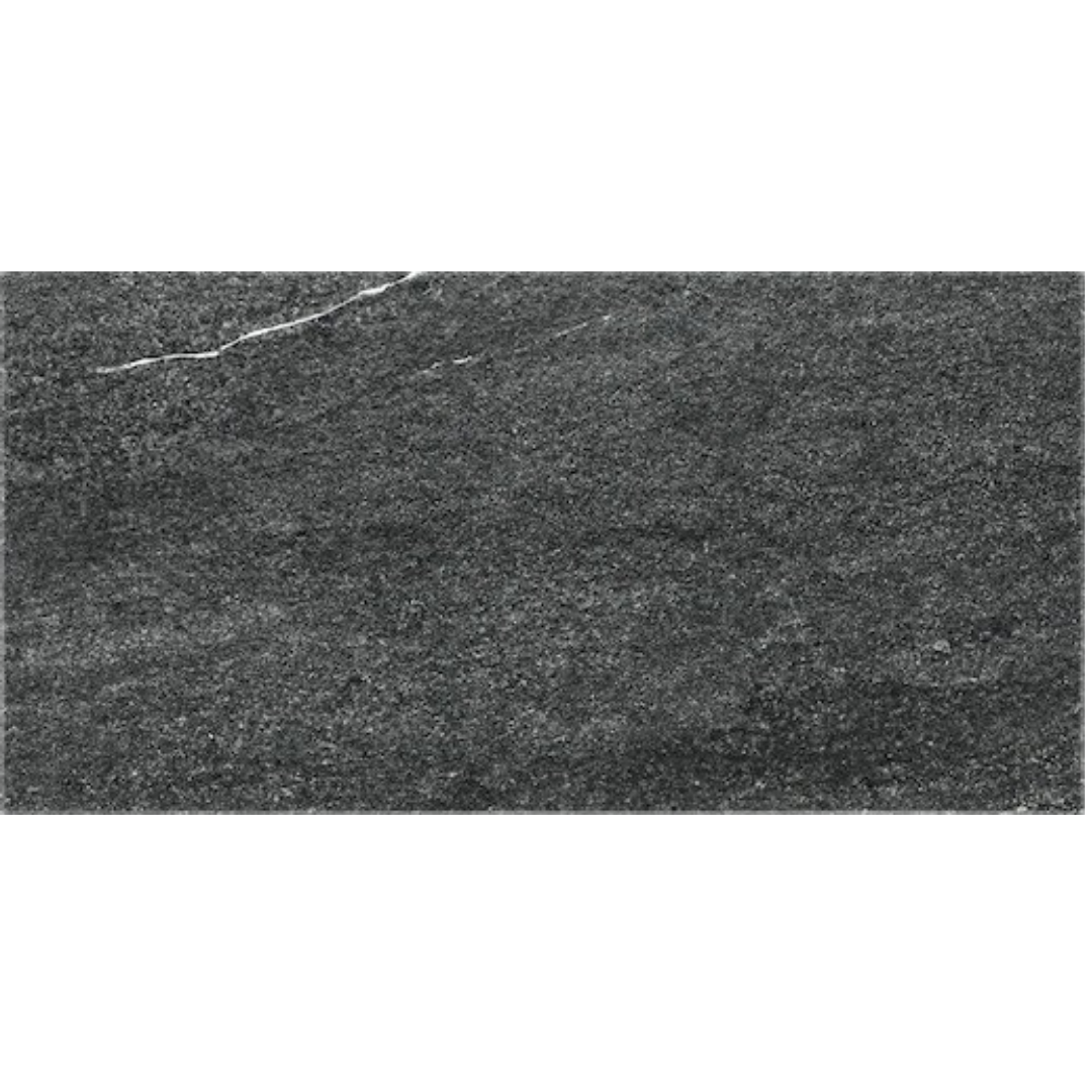 Dlažba Rako Quarzit černá 30x60 cm reliéfní DARSR739.1 Rako