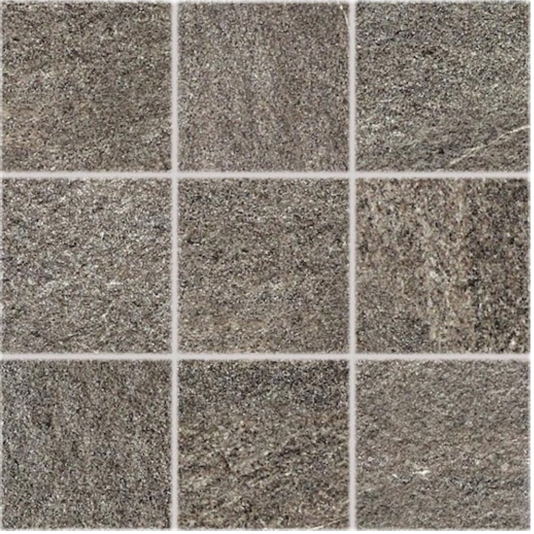 Dlažba Rako Quarzit hnědá 10x10 cm mat DAR12736.1 Rako