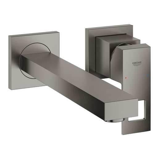 Grohe Eurocube umyvadlová baterie bez podomítkového tělesa kartáčovaný hard graphite 23447al0 G23447AL0 Grohe