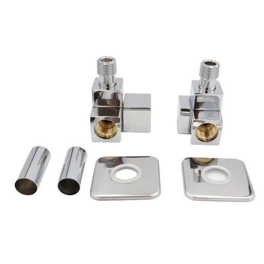 HOPA Edgee-Set ventil pro ústřední vytápění chrom VENTILQUATTROSETC HOPA