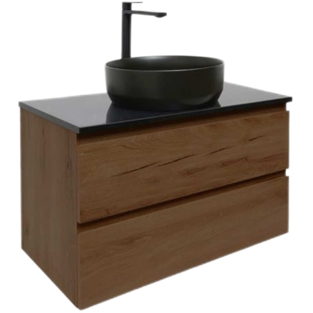 Koupelnová skříňka s umyvadlem SAT B-Way 79x30x45 cm ořech mat BWAY80NUTZUB SAT
