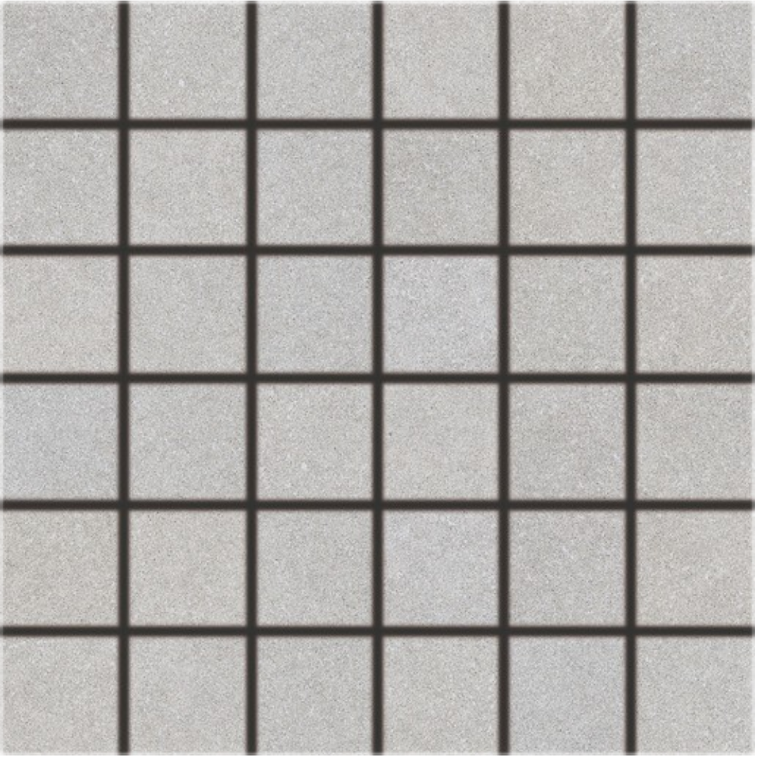 Mozaika Rako Block světle šedá 30x30 cm mat DDM06780.1 Rako