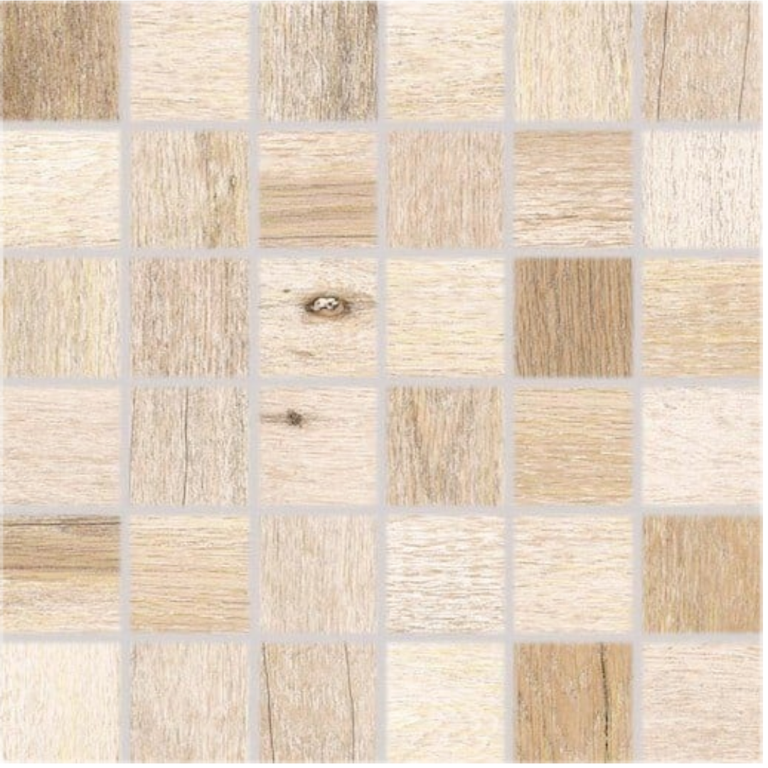 Mozaika Rako Saloon světle hnědá 30x30 cm mat DDM06747.1 Rako