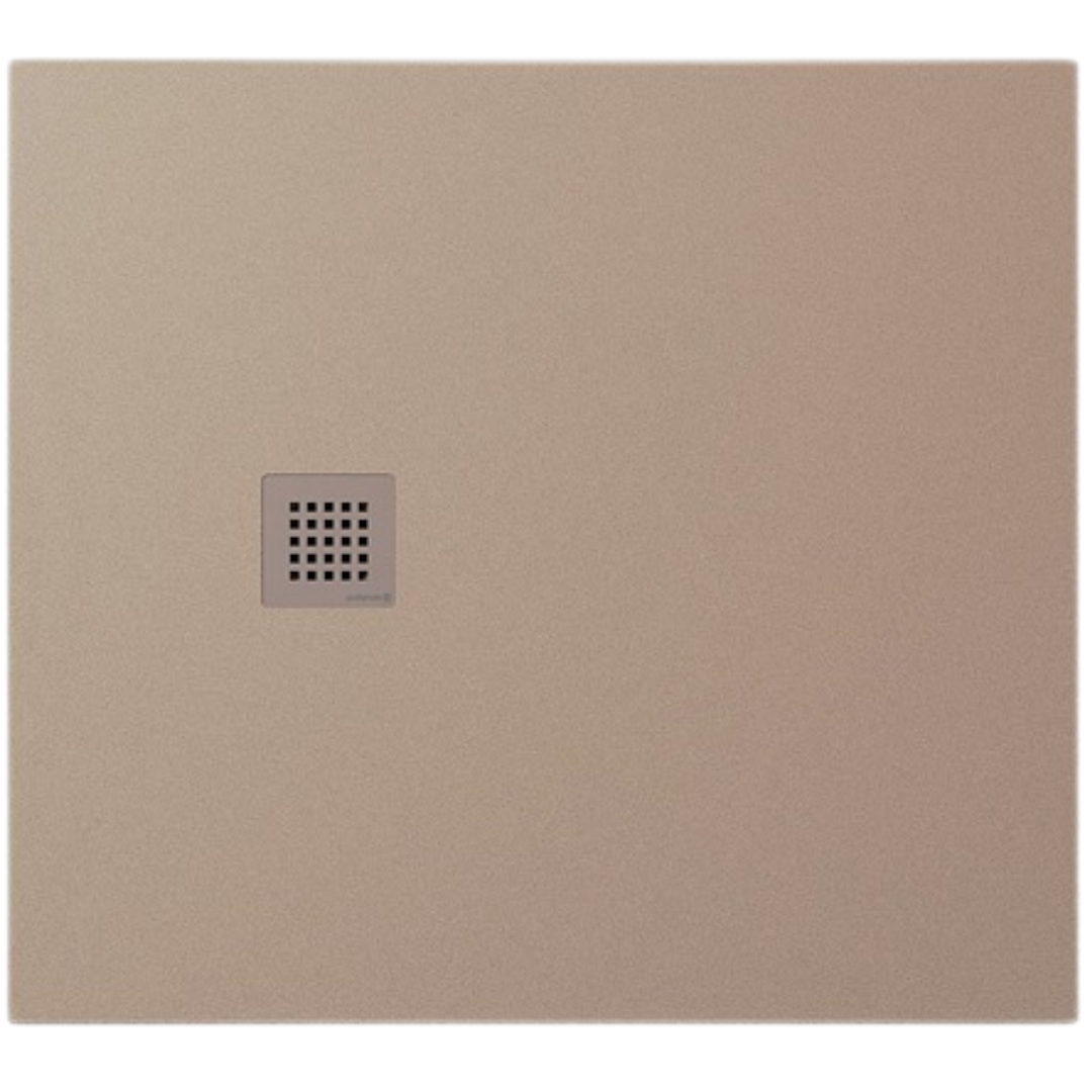 Polysan Treneca sprchová vanička obdélníková 100x90 cm litý mramor béžová 84306.81 Polysan