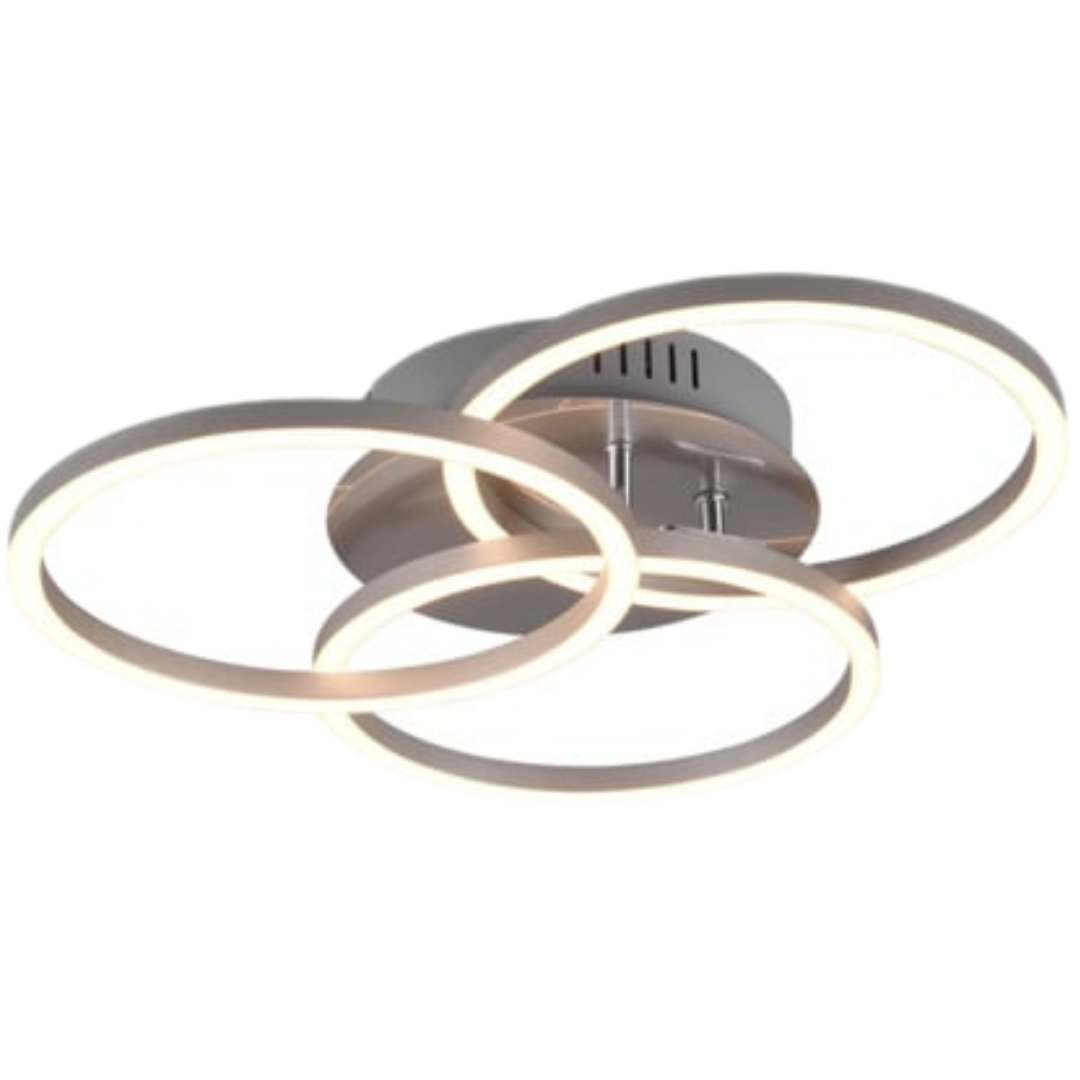 Reality Circle led stropní osvětlení nikl r62823107 RER62823107 Reality