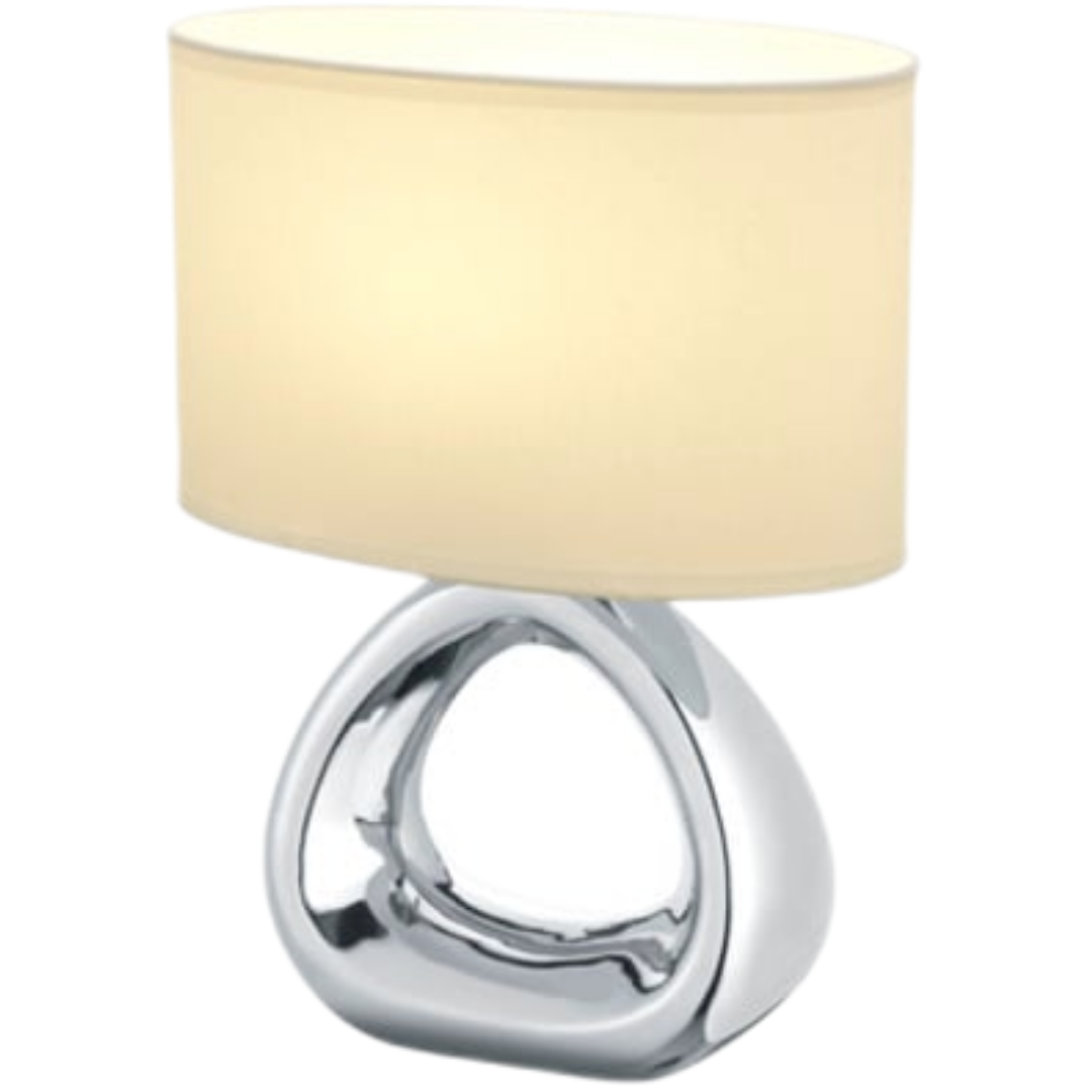 Reality Gizeh stolní lampa stříbrná r50841089 RER50841089 Reality