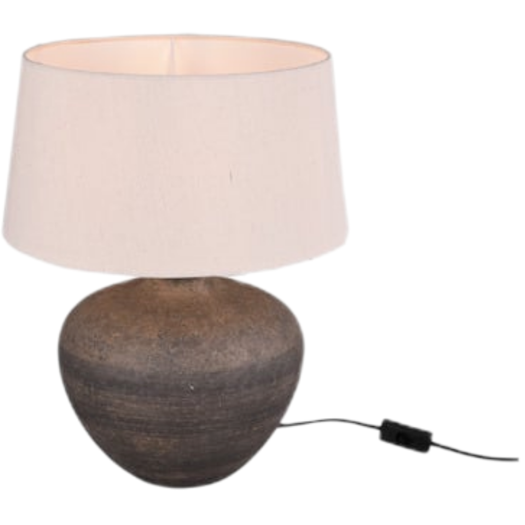 Reality Lou stolní lampa hnědá r50963844 RER50963844 Reality