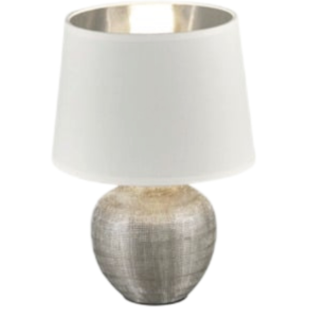 Reality Luxor stolní lampa stříbrná r50621089 RER50621089 Reality