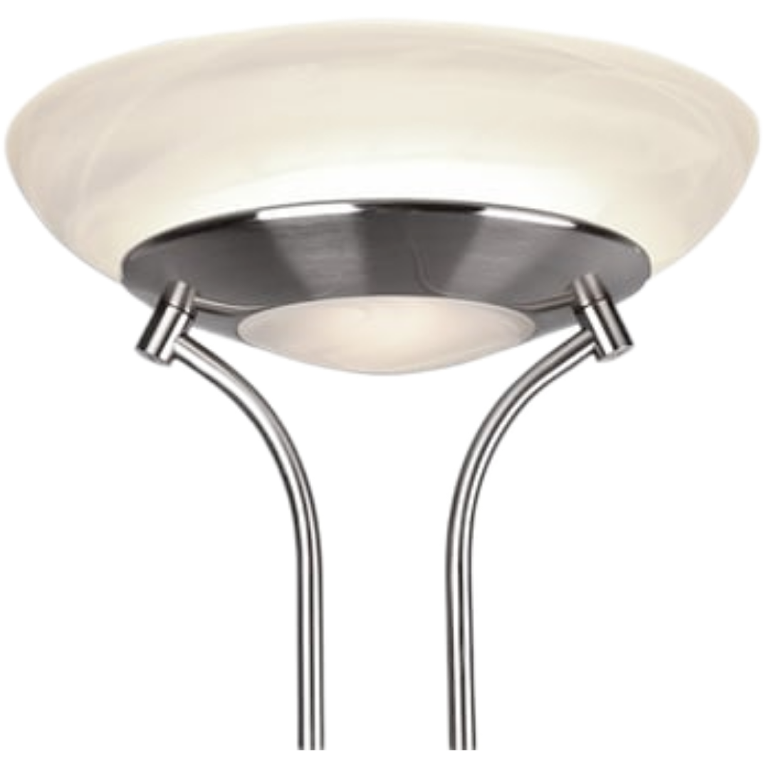 Reality Orson led stojací lampa nikl r40073507 RER40073507 Reality