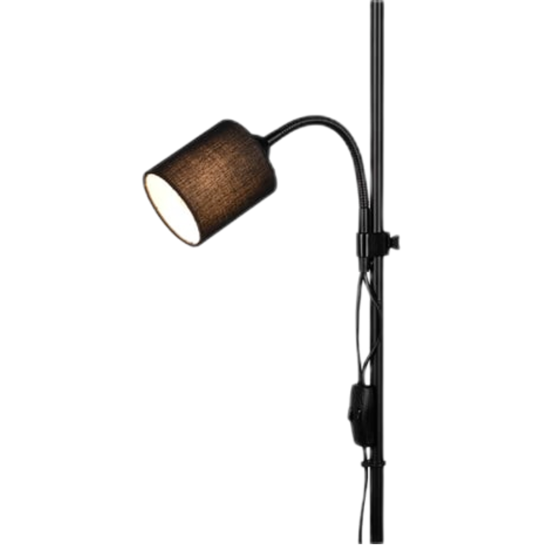 Reality Owen stojací lampa černá r40192002 RER40192002 Reality