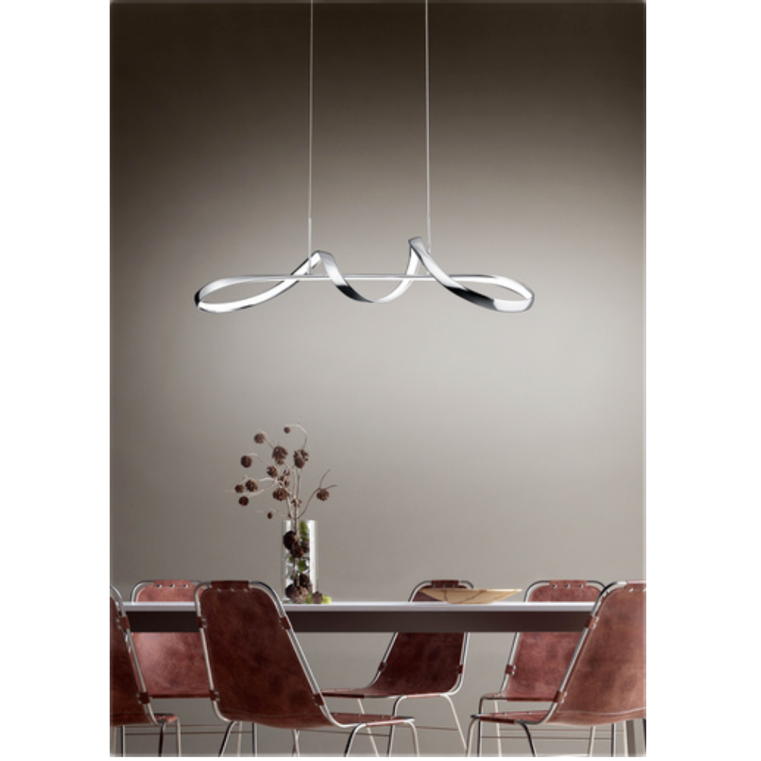 Reality Perugia led závěsné osvětlení chrom r37091106 RER37091106 Reality