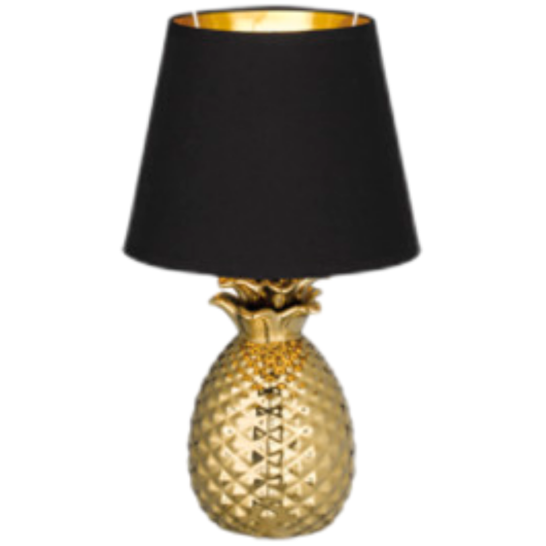 Reality Pineapple stolní lampa zlatá r50421079 RER50421079 Reality