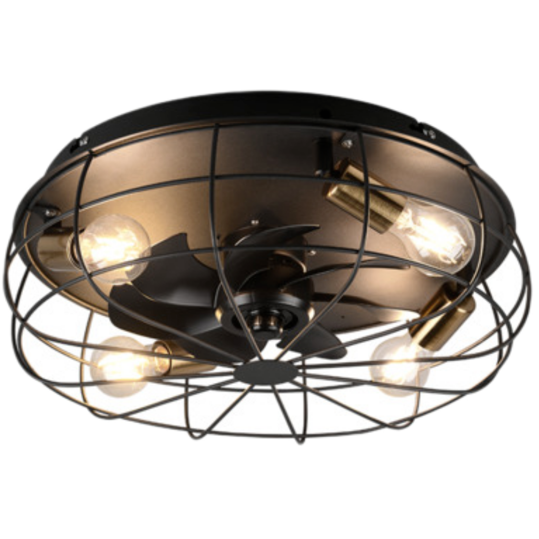 Reality Trondheim ventilátor černá r61095032 RER61095032 Reality