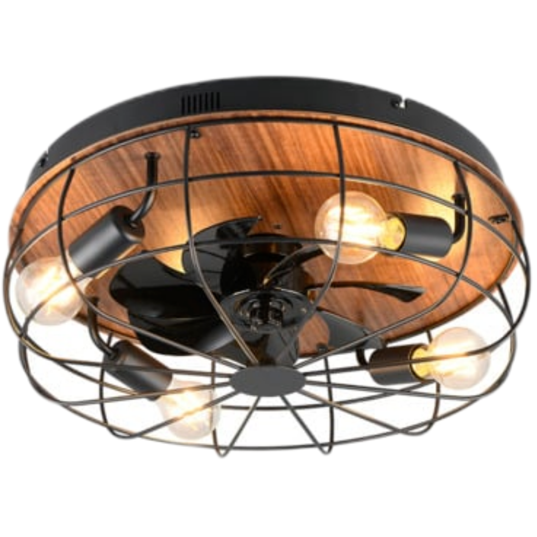 Reality Trondheim ventilátor černá r61105032 RER61105032 Reality