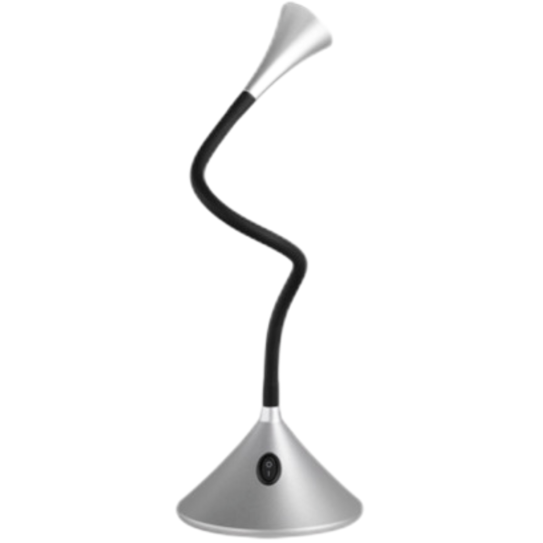 Reality Viper led stolní lampa stříbrná r52391187 RER52391187 Reality