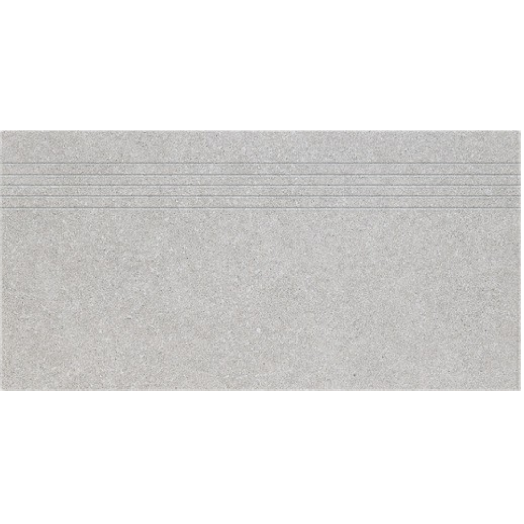 Schodovka Rako Block světle šedá 40x80 cm mat DCP84780.1 Rako