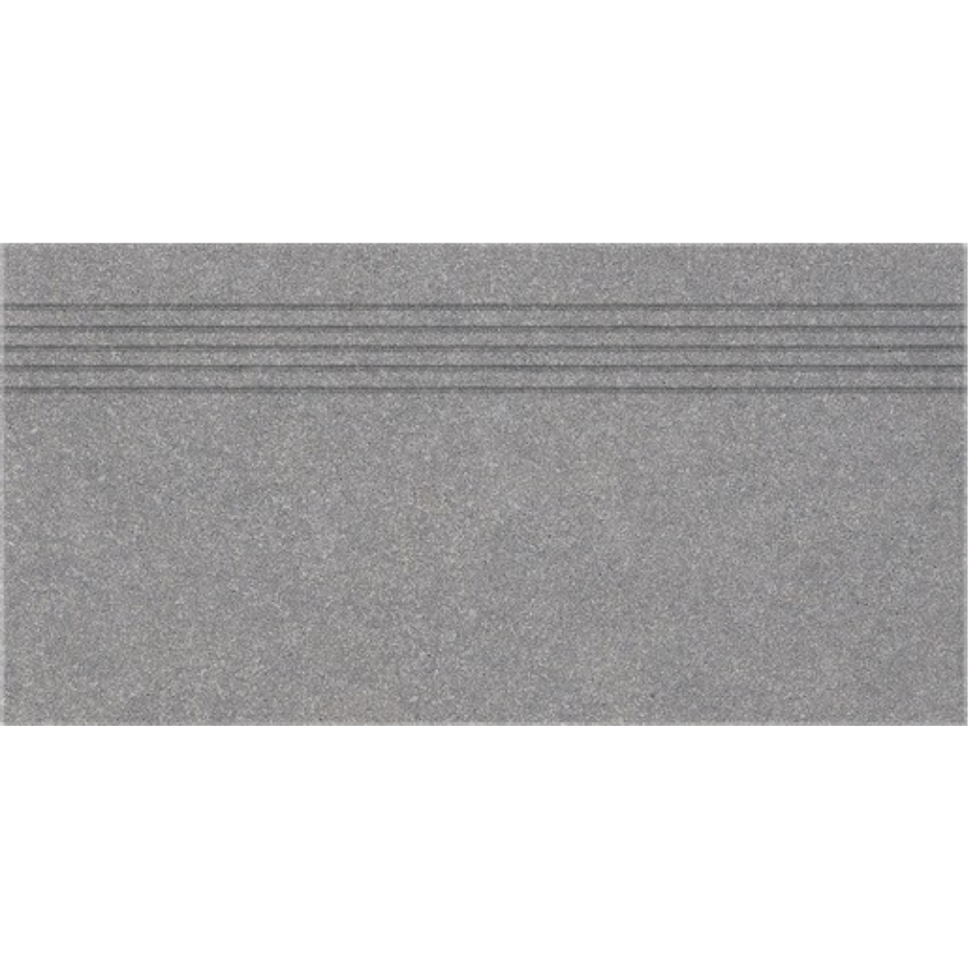 Schodovka Rako Block tmavě šedá 30x60 cm mat DCPSE782.1 Rako