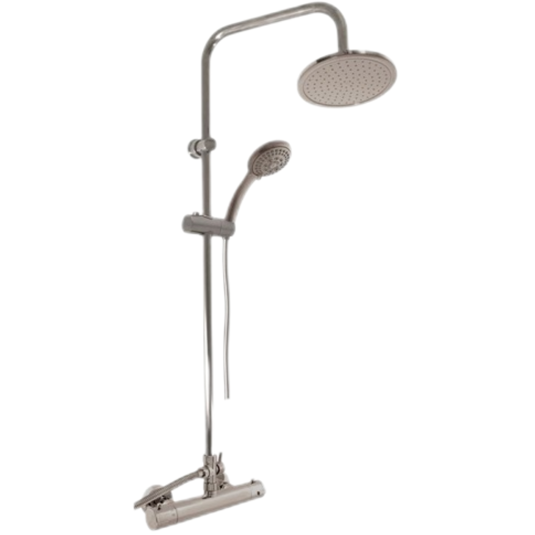 Sprchový systém RAV SLEZÁK se sprchovým setem metal grey lesklá TRM81.5/7-61MGL RAV SLEZÁK