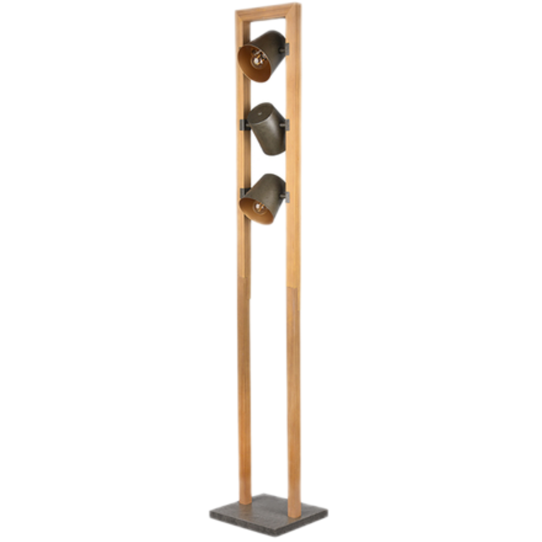 Trio Bell stojací lampa nikl 401900367 TR401900367 Trio