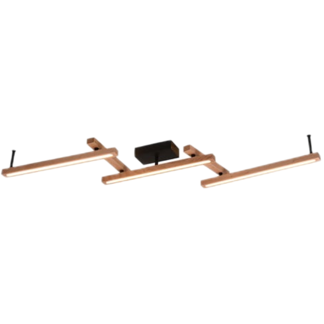 Trio Bellari led stropní osvětlení dřevodekor 626410530 TR626410530 Trio