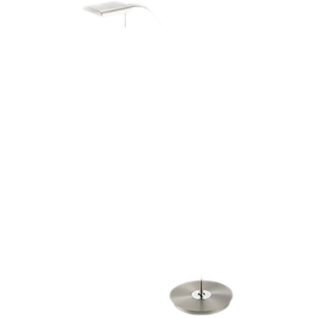 Trio Bergamo led stojací lampa nikl 420910107 TR420910107 Trio