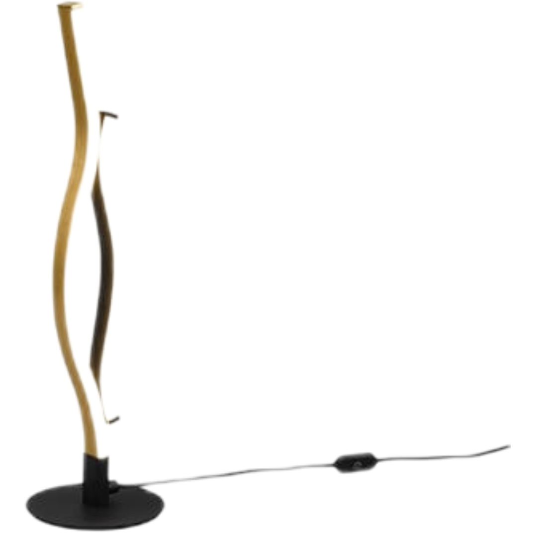 Trio Blaze led stolní lampa mosaz 541210208 TR541210208 Trio