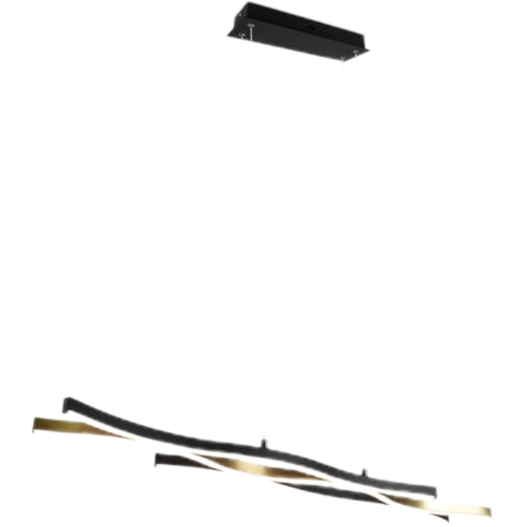 Trio Blaze led závěsné osvětlení mosaz 341210308 TR341210308 Trio