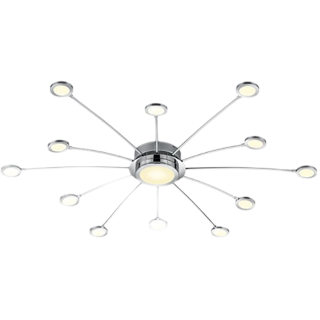 Trio Bodrum led stropní osvětlení chrom 673311306 TR673311306 Trio