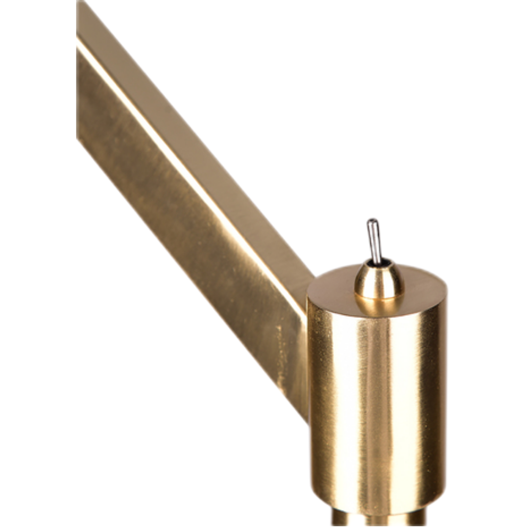 Trio Cassio stojací lampa mosaz 414400108 TR414400108 Trio