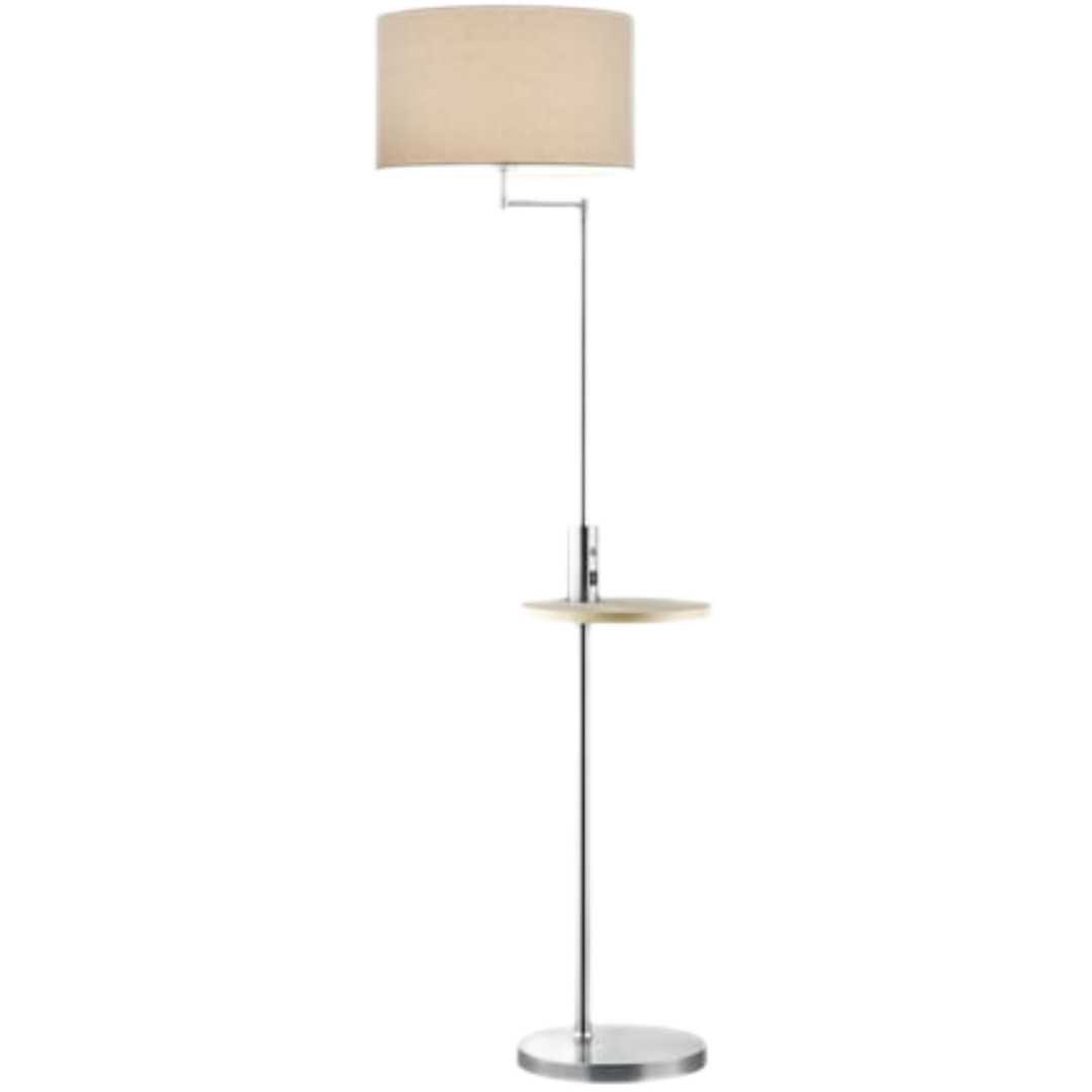 Trio Claas stojací lampa nikl 400400107 TR400400107 Trio