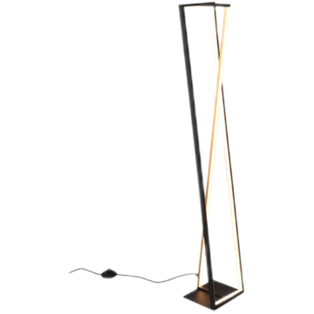 Trio Edge led stojací lampa černá 426810132 TR426810132 Trio