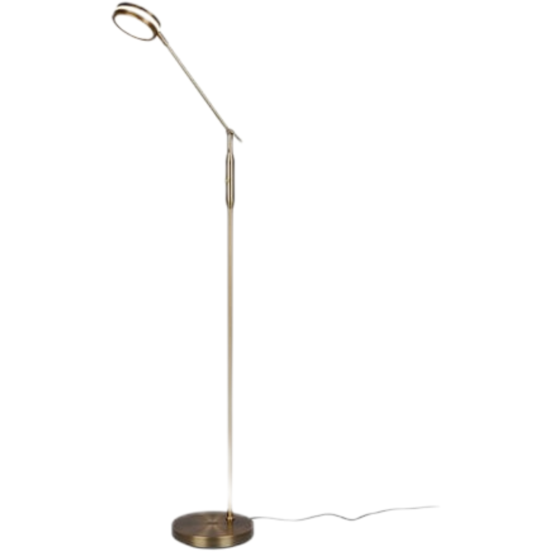 Trio Franklin led stojací lampa mosaz 426510104 TR426510104 Trio