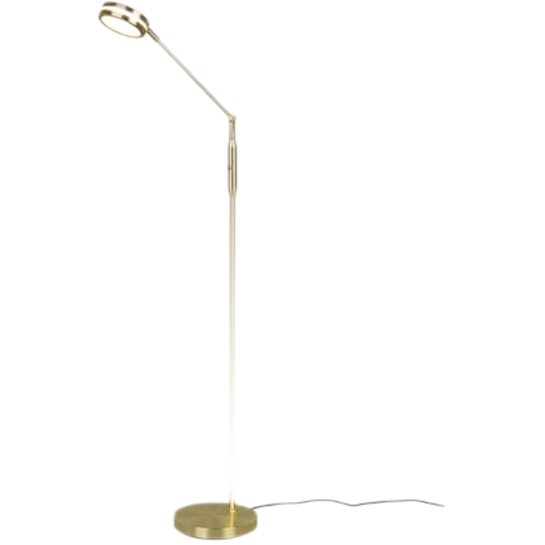 Trio Franklin led stojací lampa mosaz 426510108 TR426510108 Trio