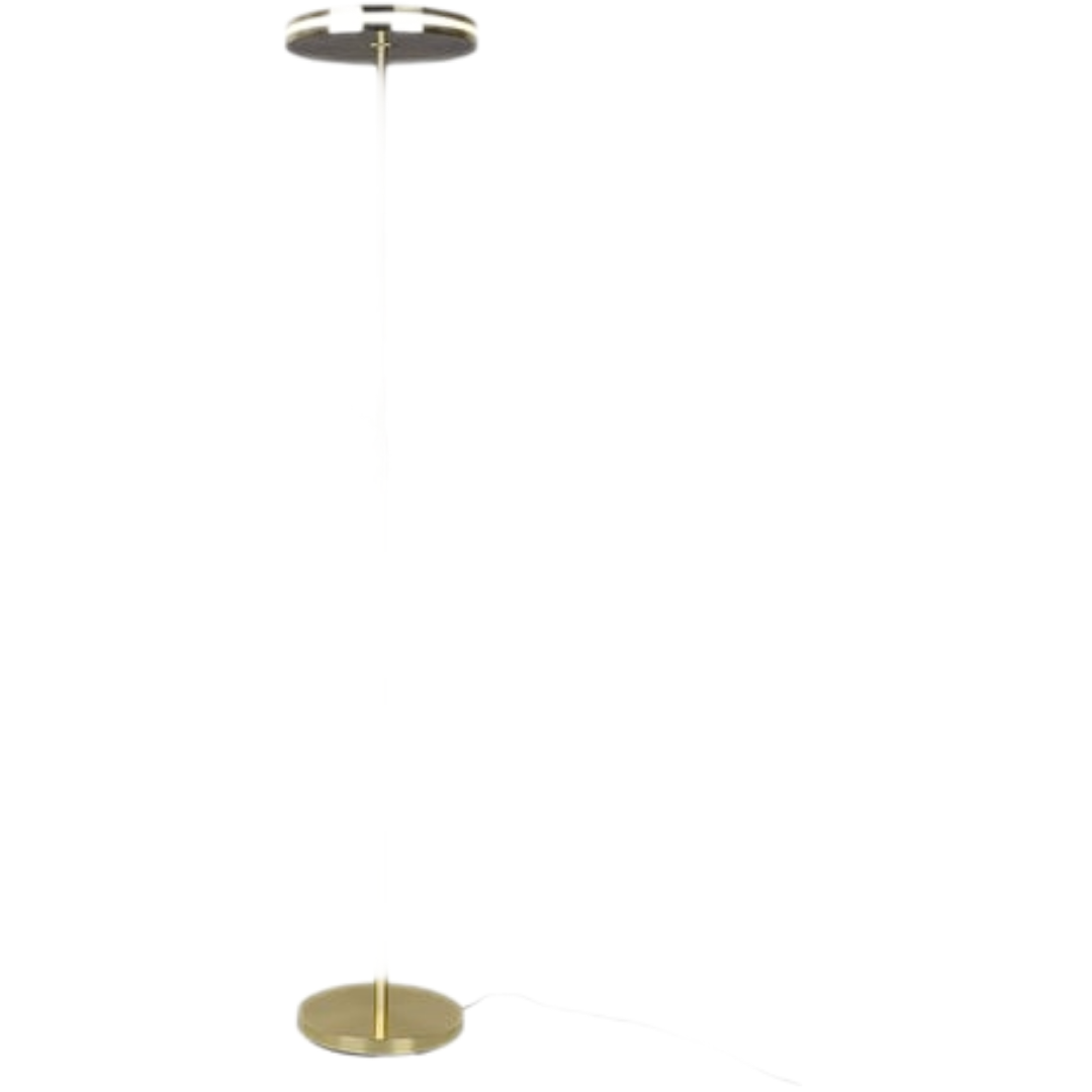 Trio Franklin led stojací lampa mosaz 426510208 TR426510208 Trio