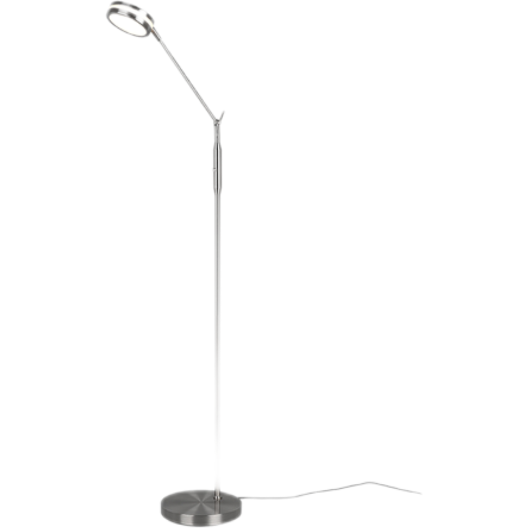 Trio Franklin led stojací lampa nikl 426510107 TR426510107 Trio